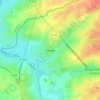 Mapa topográfico Fesmy, altitud, relieve
