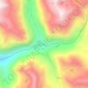 Mapa topográfico 坦塘, altitud, relieve