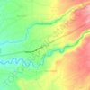 Mapa topográfico Banilad, altitud, relieve