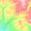 Mapa topográfico Varnavas, altitud, relieve