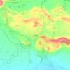 Mapa topográfico Scarnadore, altitud, relieve