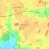 Mapa topográfico Aingers Green, altitud, relieve