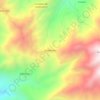 Mapa topográfico Pumatoglla, altitud, relieve