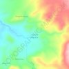 Mapa topográfico Tayacucho, altitud, relieve