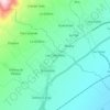 Mapa topográfico Los Colorados, altitud, relieve