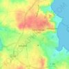 Mapa topográfico Résidence Bihan, altitud, relieve