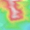 Mapa topográfico Green Head, altitud, relieve