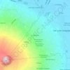 Mapa topográfico La Nopalera, altitud, relieve