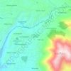 Mapa topográfico Culaguango Quesos, altitud, relieve