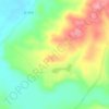 Mapa topográfico Motilla, altitud, relieve