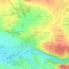 Mapa topográfico Le Pivert, altitud, relieve