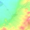 Mapa topográfico Zaouiat Bougrine, altitud, relieve