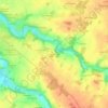 Mapa topográfico La Roche Pépin, altitud, relieve