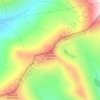 Mapa topográfico Decatur Mountain, altitud, relieve