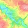 Mapa topográfico Le Châtelier, altitud, relieve