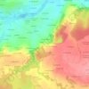 Mapa topográfico L'Aumelle, altitud, relieve