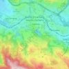 Mapa topográfico Abanto y Ciérvana, altitud, relieve