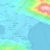Mapa topográfico Jaquimeyes, altitud, relieve