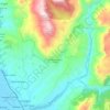 Mapa topográfico Santa Domenica Talao, altitud, relieve