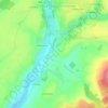 Mapa topográfico Cormenon, altitud, relieve