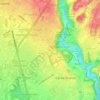 Mapa topográfico Verano Brianza, altitud, relieve