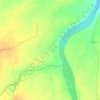 Mapa topográfico Chondi, altitud, relieve