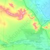 Mapa topográfico دهستان خرم رود, altitud, relieve