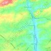 Mapa topográfico Perkiomen Township, altitud, relieve