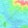 Mapa topográfico Ciudad Ixtepec, altitud, relieve