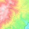Mapa topográfico Malito, altitud, relieve
