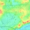 Mapa topográfico Kaggevinne (Scherpenheuvel), altitud, relieve