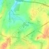 Mapa topográfico Hoeve Janshoven, altitud, relieve