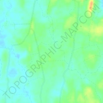 Mapa topográfico Galway, altitud, relieve