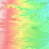 Mapa topográfico Soledad de Doblado, altitud, relieve