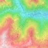 Mapa topográfico Piode, altitud, relieve