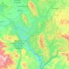 Mapa topográfico Tlaquiltenango, altitud, relieve