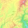 Mapa topográfico 帕里镇 ཕག་ར, altitud, relieve