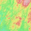 Mapa topográfico Tranemo kommun, altitud, relieve