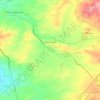 Mapa topográfico Ossó de Sió, altitud, relieve
