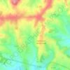 Mapa topográfico Saint-Jean-de-la-Forêt, altitud, relieve