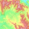 Mapa topográfico Meroo, altitud, relieve