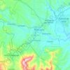 Mapa topográfico Amacuzac, altitud, relieve