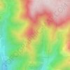 Mapa topográfico 07530, altitud, relieve