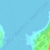 Mapa topográfico Bardan, altitud, relieve