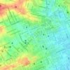 Mapa topográfico Praça General Osório, altitud, relieve