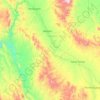 Mapa topográfico Papigochi, altitud, relieve
