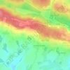 Mapa topográfico Le Gros Chene, altitud, relieve