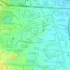 Mapa topográfico La Conchita, altitud, relieve