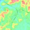 Mapa topográfico 白蜡, mapa de relieve, mapa de altitud