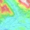 Mapa topográfico Sora, mapa de relieve, mapa de altitud
